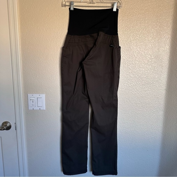 PrAna Bosun Dark Brown Women's Cotton Blend Straight Leg Pants Size XS - Picture 7 of 14